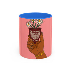 Menstrual Cup Mug - Colorful 11oz & 15oz Coffee Cup for Her