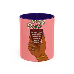 Menstrual Cup Mug - Colorful 11oz & 15oz Coffee Cup for Her