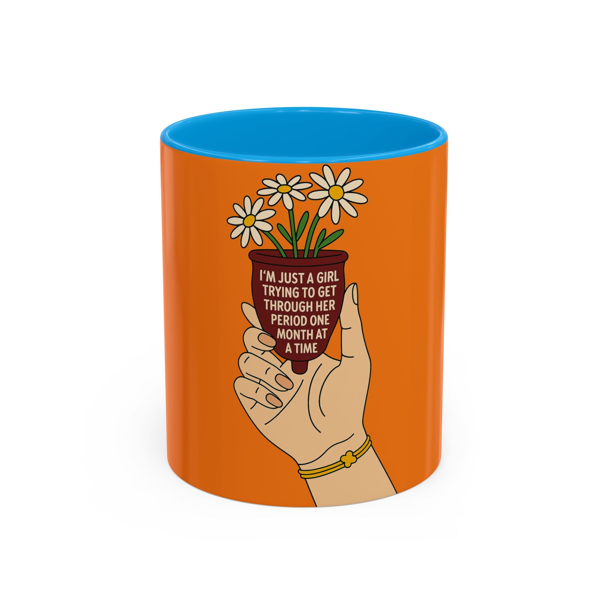 Menstrual Cup Mug - Colorful 11oz & 15oz Coffee Cup for Her