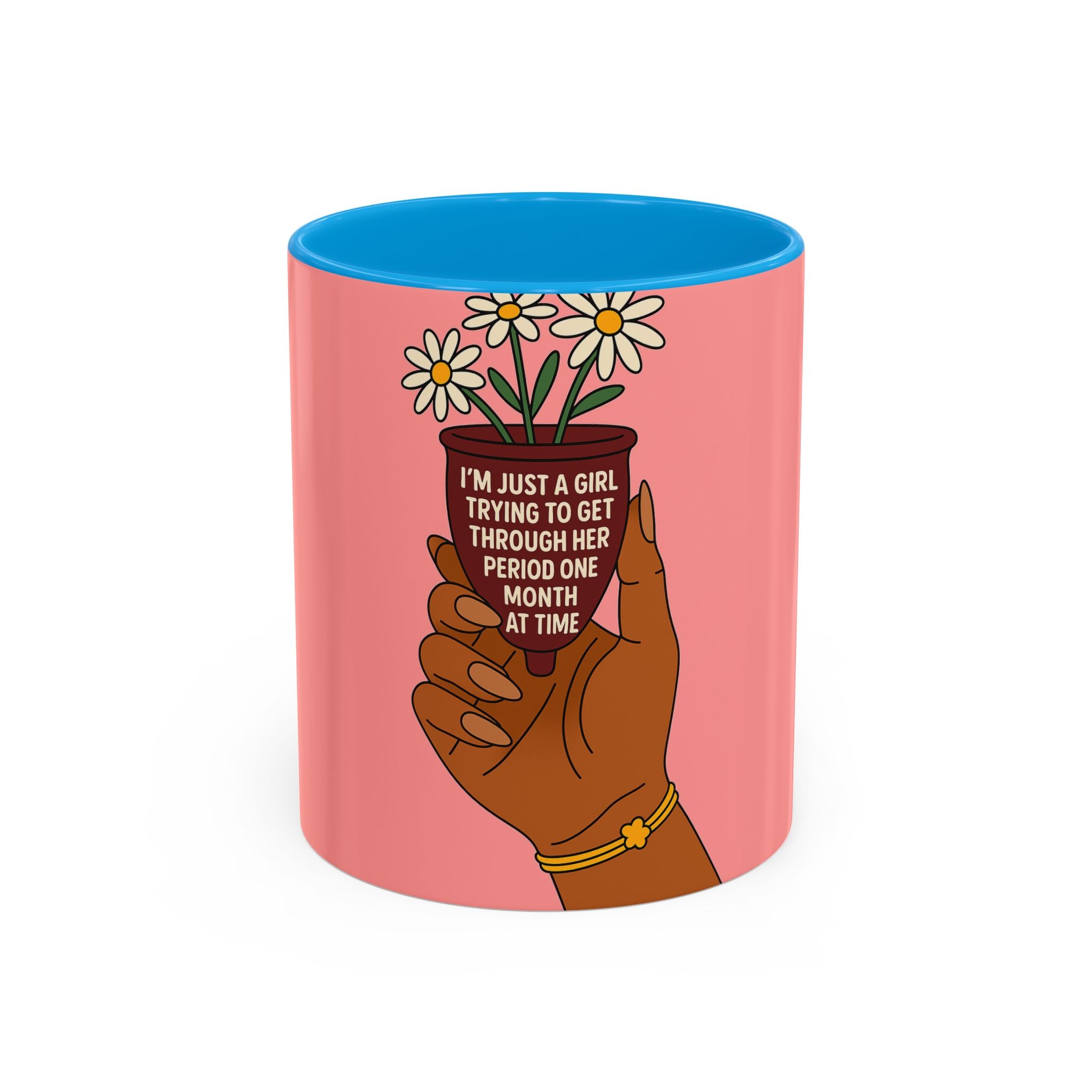 Menstrual Cup Mug - Colorful 11oz & 15oz Coffee Cup for Her