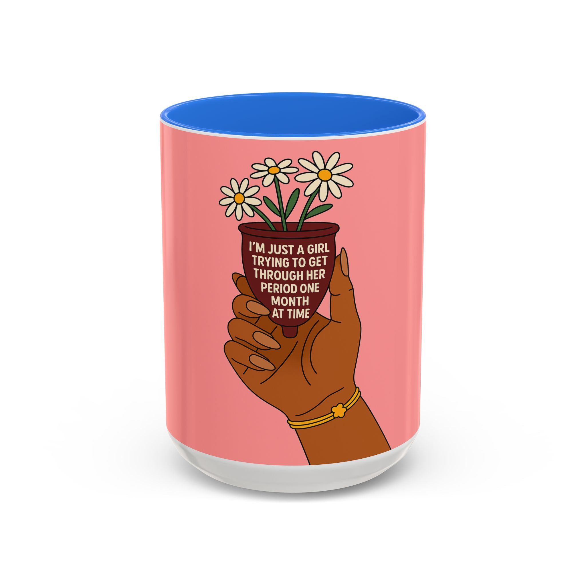 Menstrual Cup Mug - Colorful 11oz & 15oz Coffee Cup for Her