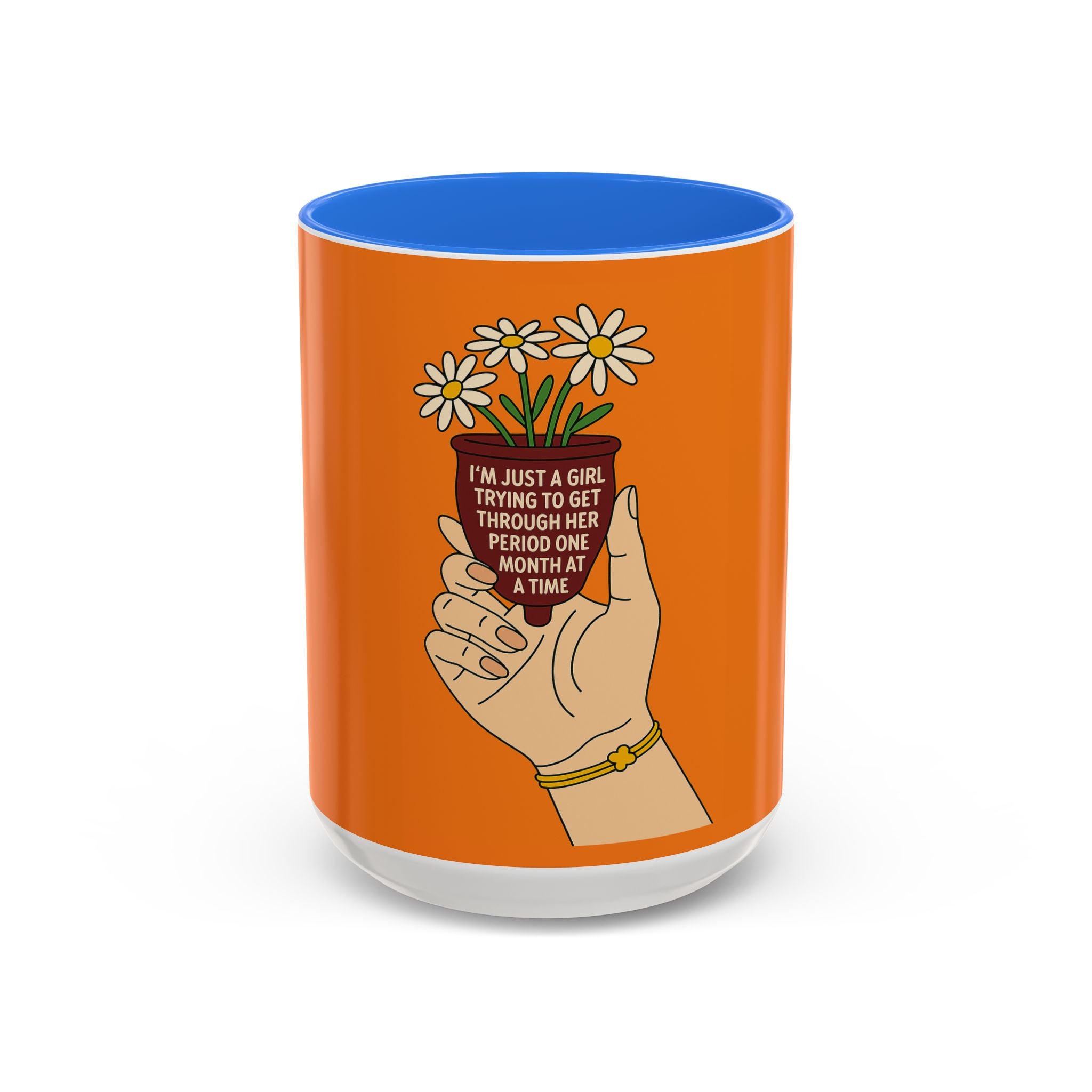 Menstrual Cup Mug - Colorful 11oz & 15oz Coffee Cup for Her