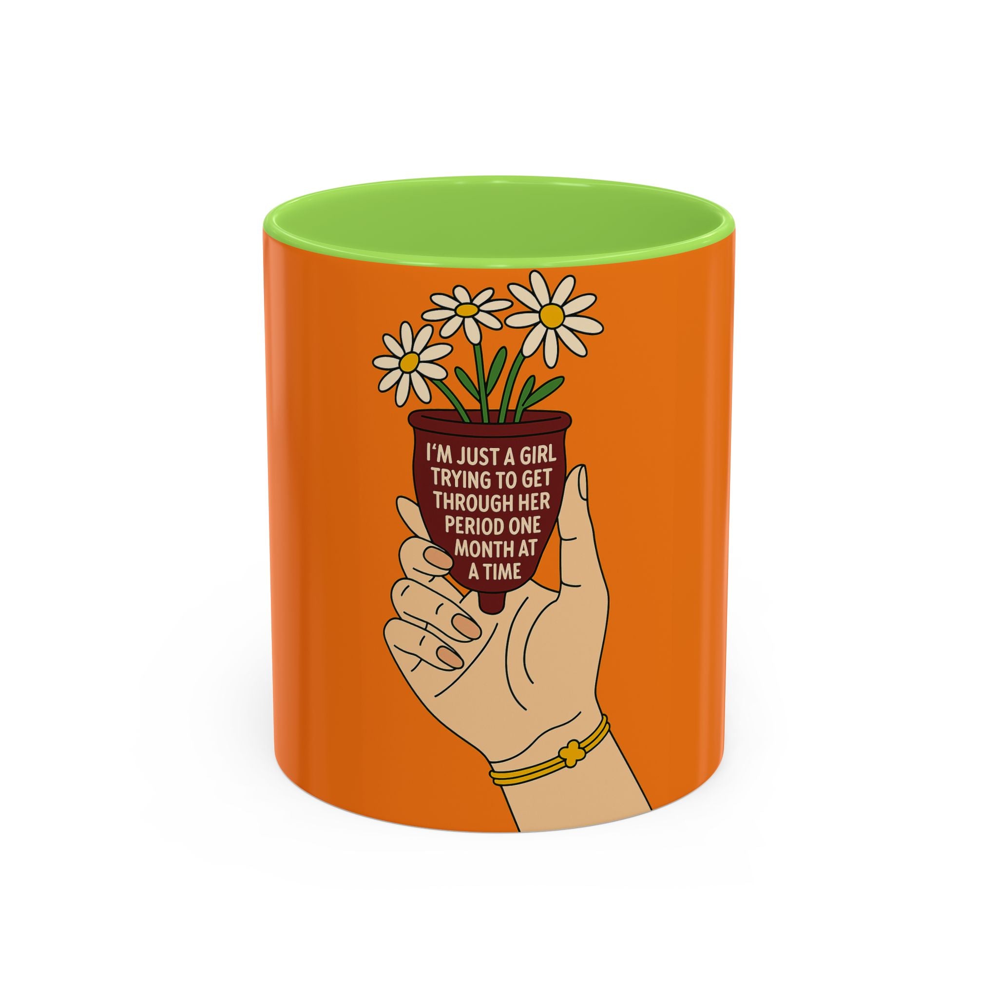 Menstrual Cup Mug - Colorful 11oz & 15oz Coffee Cup for Her