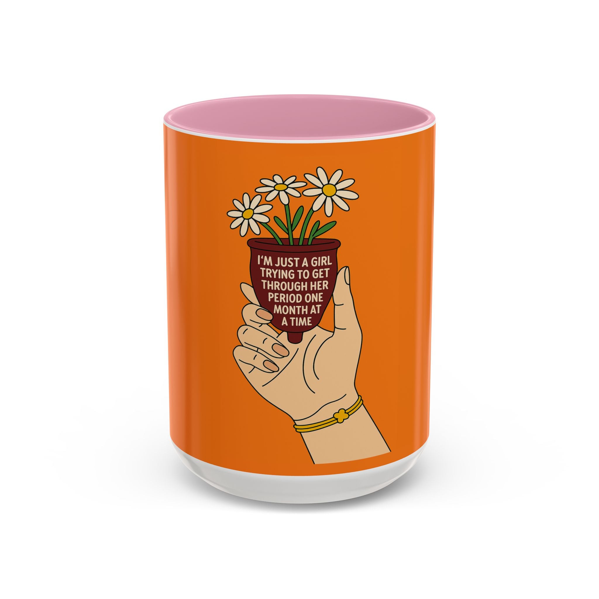 Menstrual Cup Mug - Colorful 11oz & 15oz Coffee Cup for Her