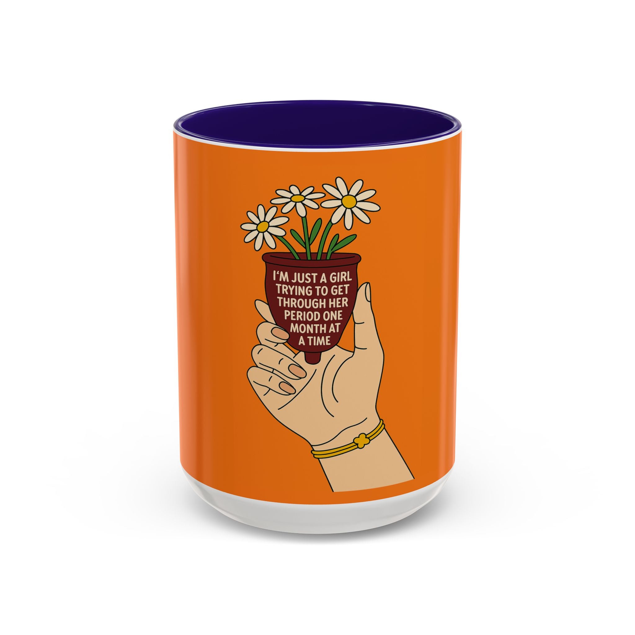 Menstrual Cup Mug - Colorful 11oz & 15oz Coffee Cup for Her