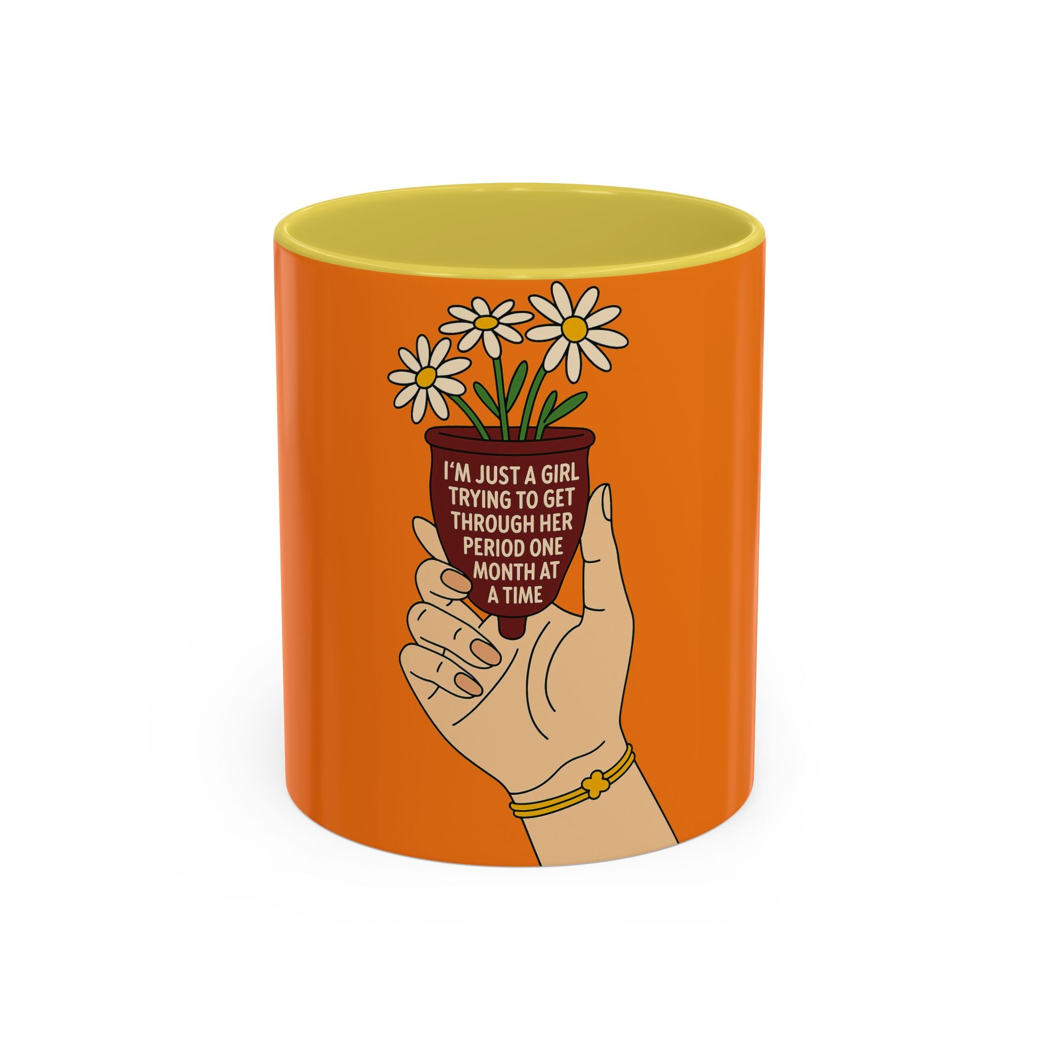 Menstrual Cup Mug - Colorful 11oz & 15oz Coffee Cup for Her