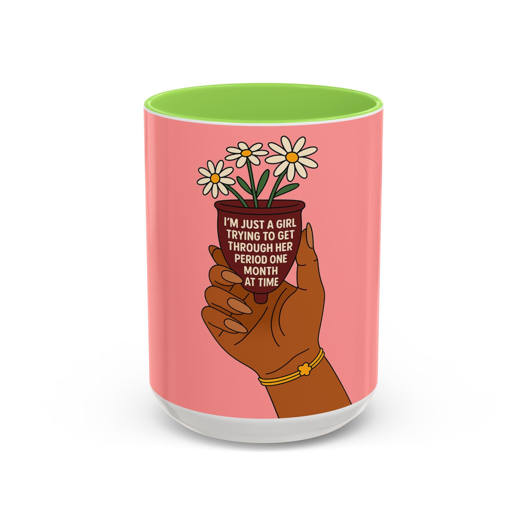 Menstrual Cup Mug - Colorful 11oz & 15oz Coffee Cup for Her
