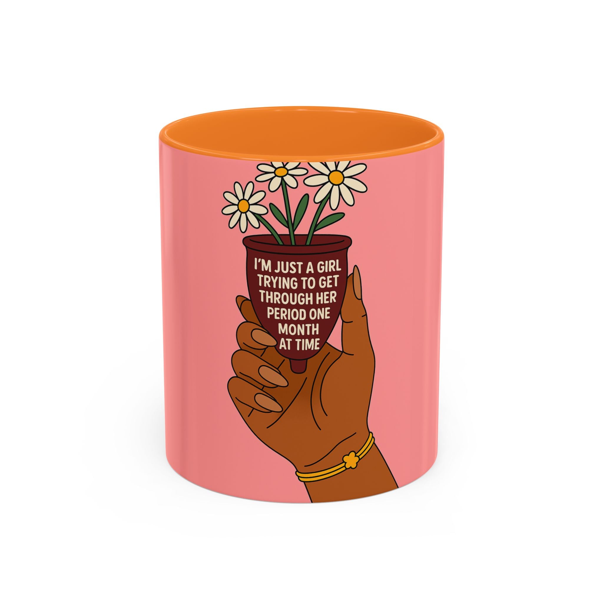 Menstrual Cup Mug - Colorful 11oz & 15oz Coffee Cup for Her