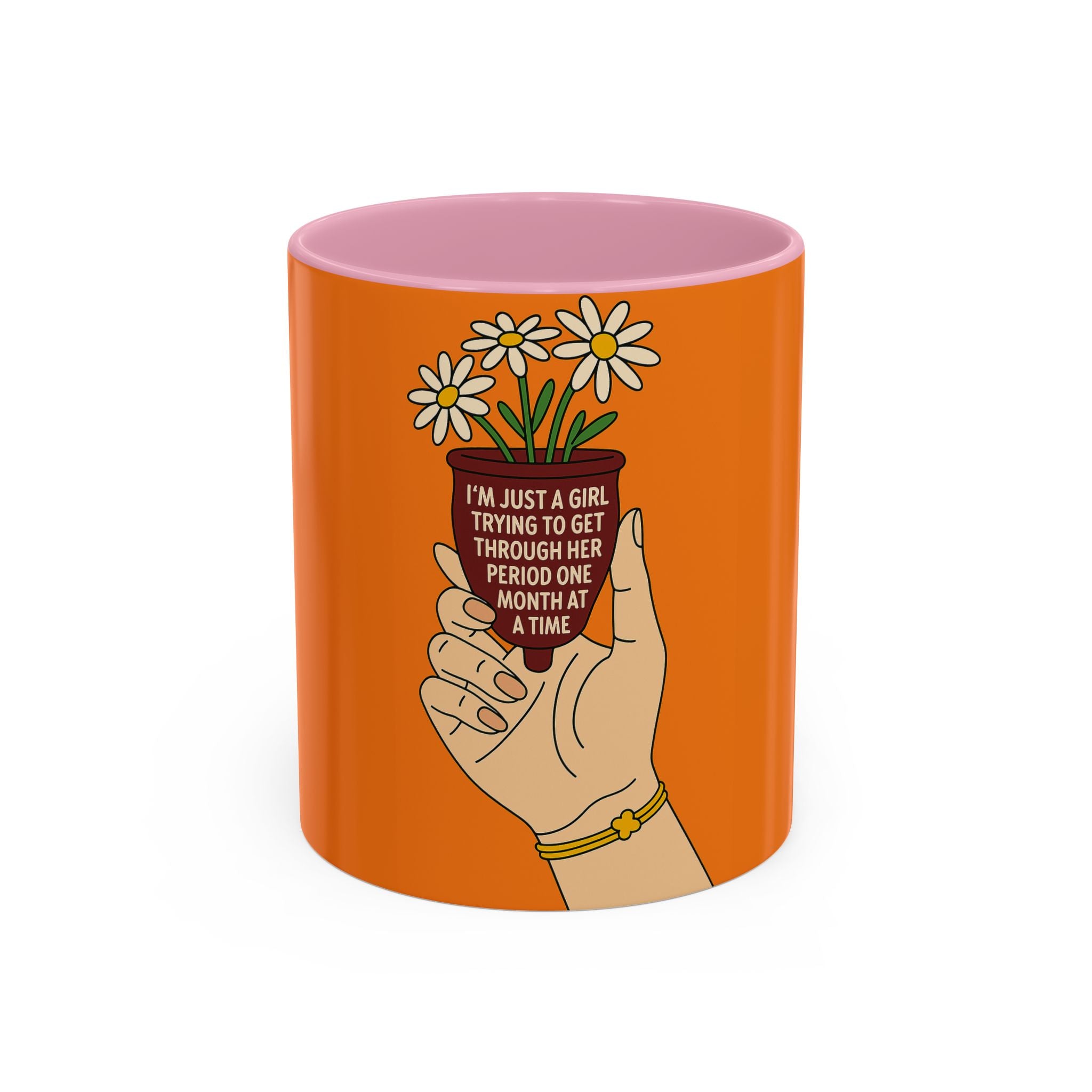 Menstrual Cup Mug - Colorful 11oz & 15oz Coffee Cup for Her