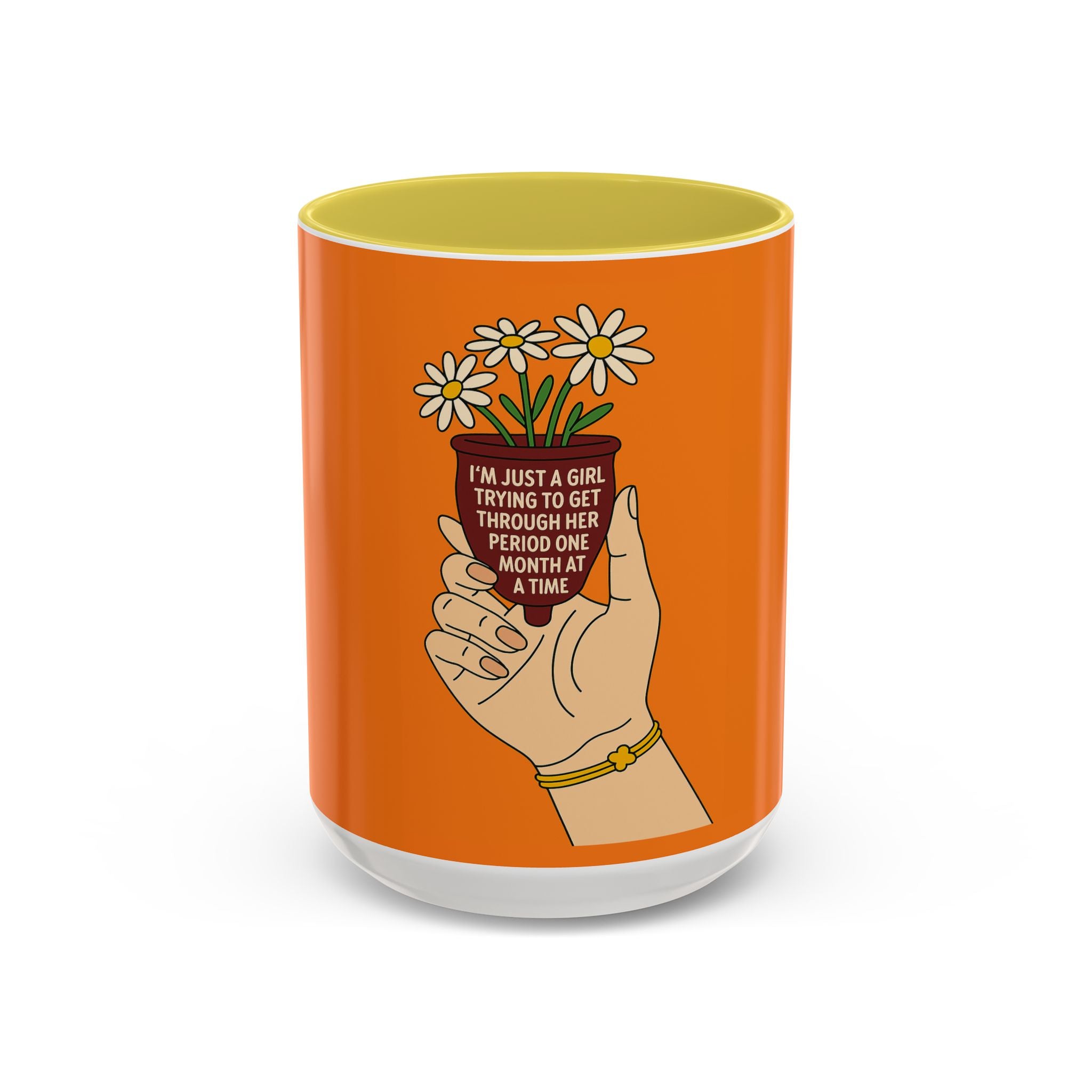 Menstrual Cup Mug - Colorful 11oz & 15oz Coffee Cup for Her
