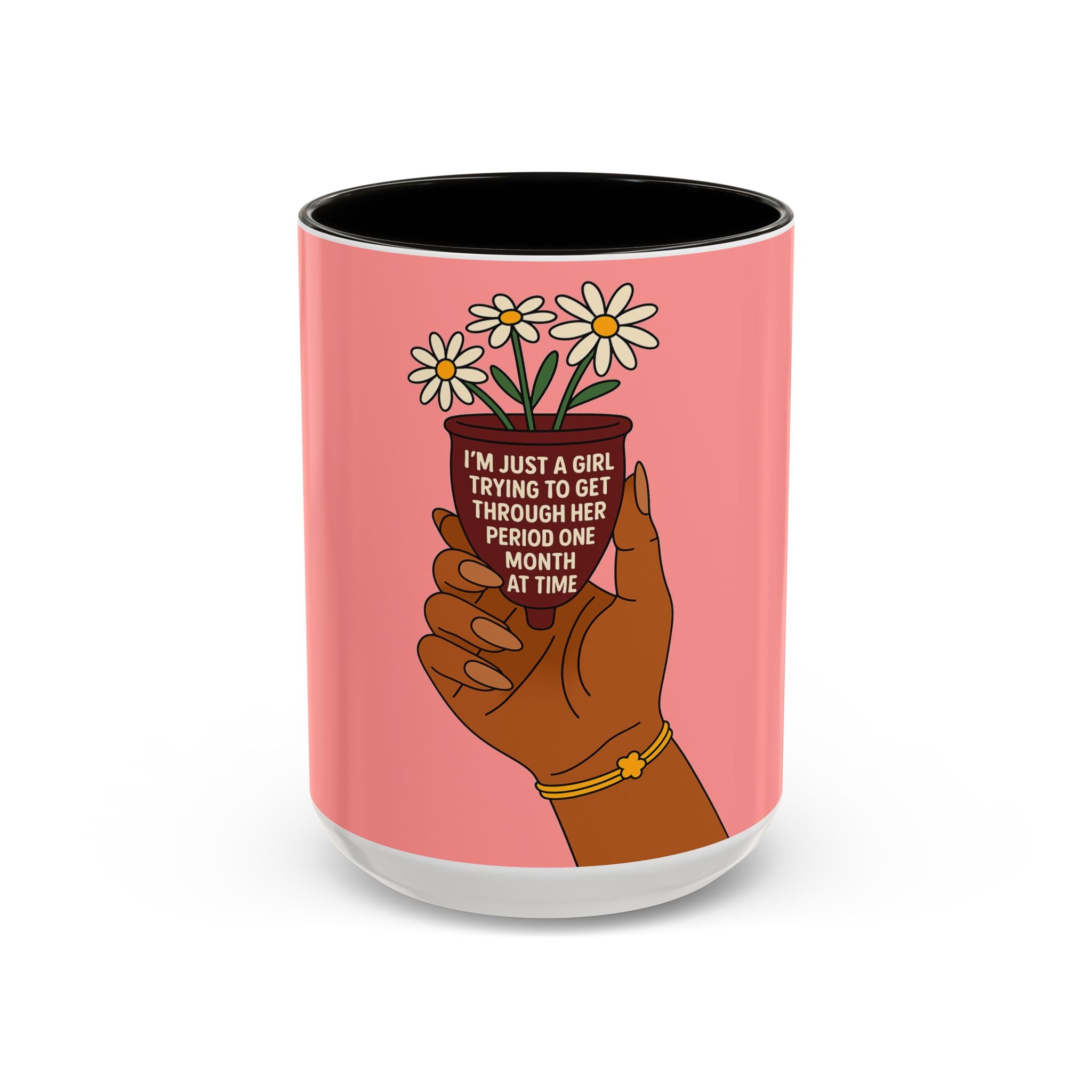 Menstrual Cup Mug - Colorful 11oz & 15oz Coffee Cup for Her