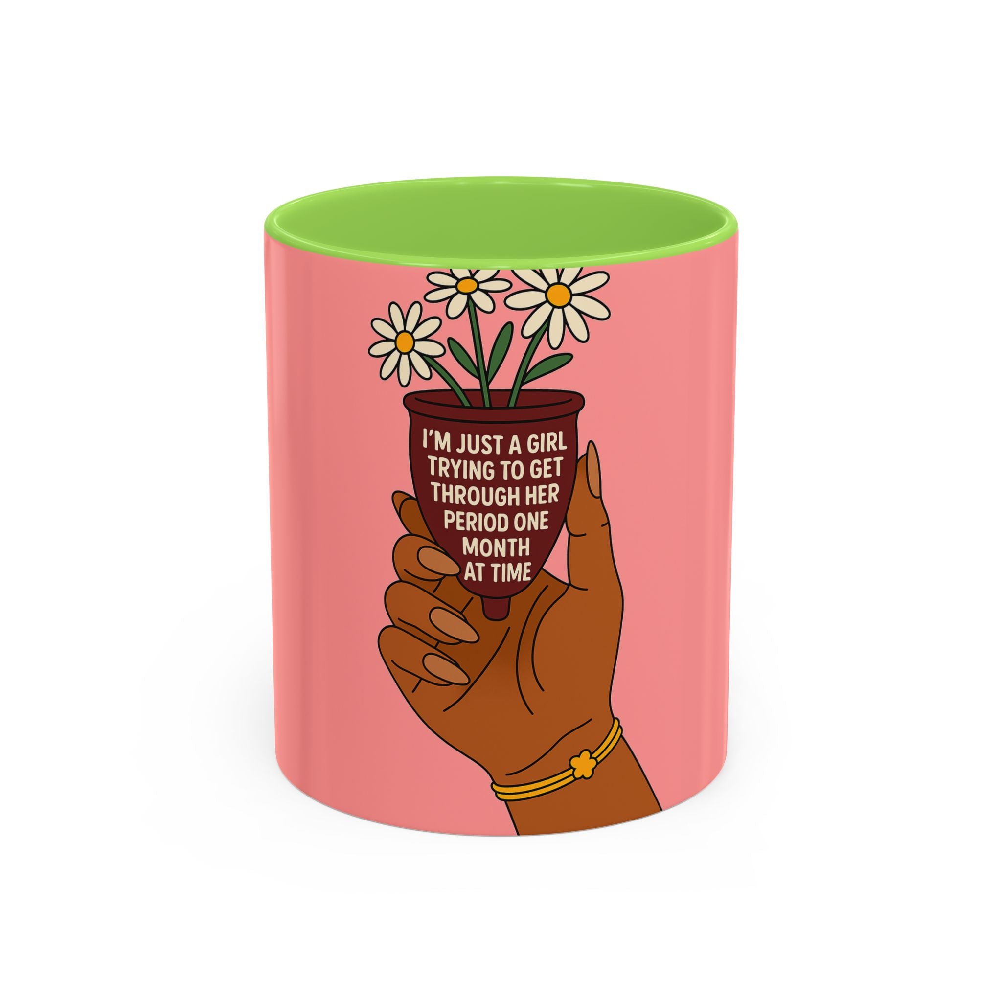 Menstrual Cup Mug - Colorful 11oz & 15oz Coffee Cup for Her
