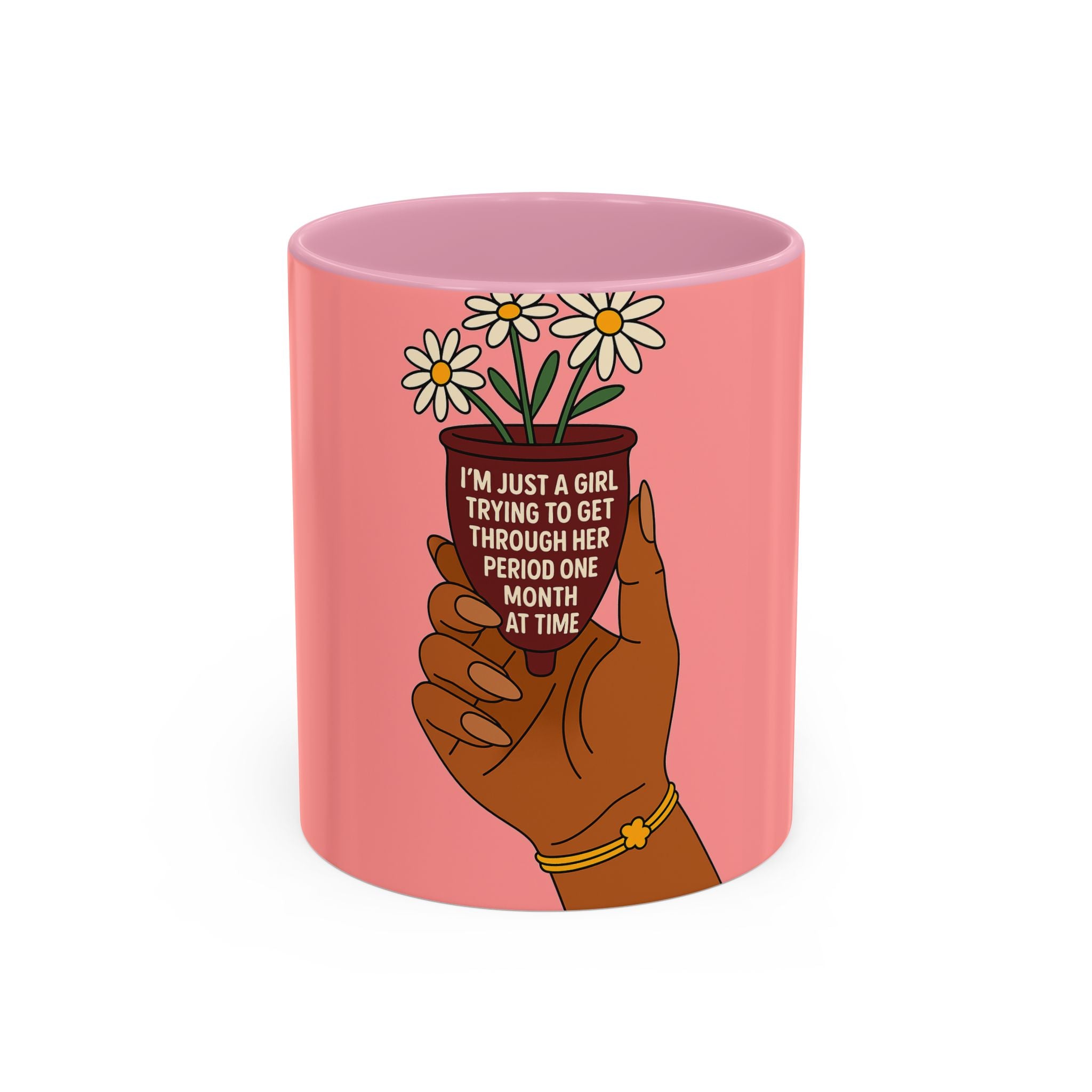 Menstrual Cup Mug - Colorful 11oz & 15oz Coffee Cup for Her